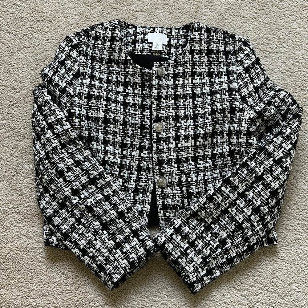 Tweed cropped jacket